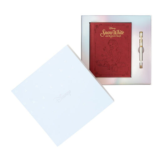 Imagen de Set Cuaderno A5 + Boligrafo Blancanieves Disney parte de nuestra colección en Espadas y más, sitio oficial.