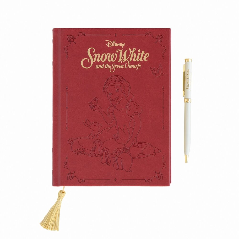 Imagen de Set Cuaderno A5 + Boligrafo Blancanieves Disney parte de nuestra colección en Espadas y más, sitio oficial.