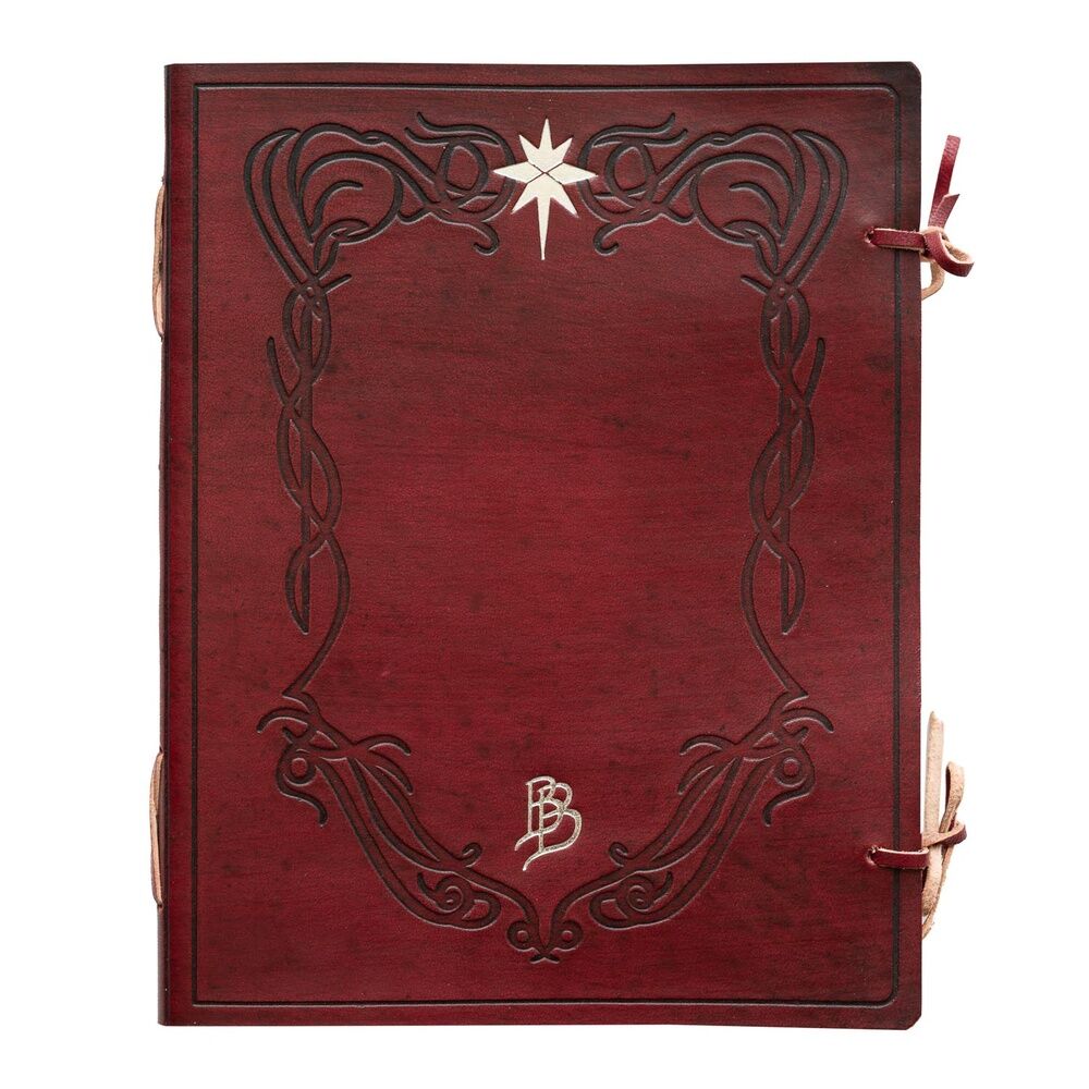 Imagen 1 - Cuaderno Cuero El Señor De Los Anillos