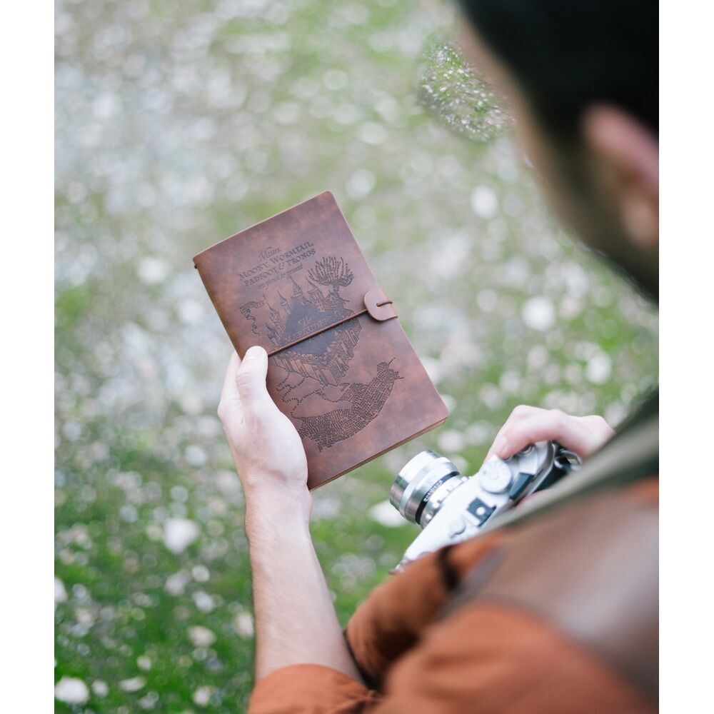 Imagen 3 - Cuaderno De Viaje Mapa Merodeador Harry Potter