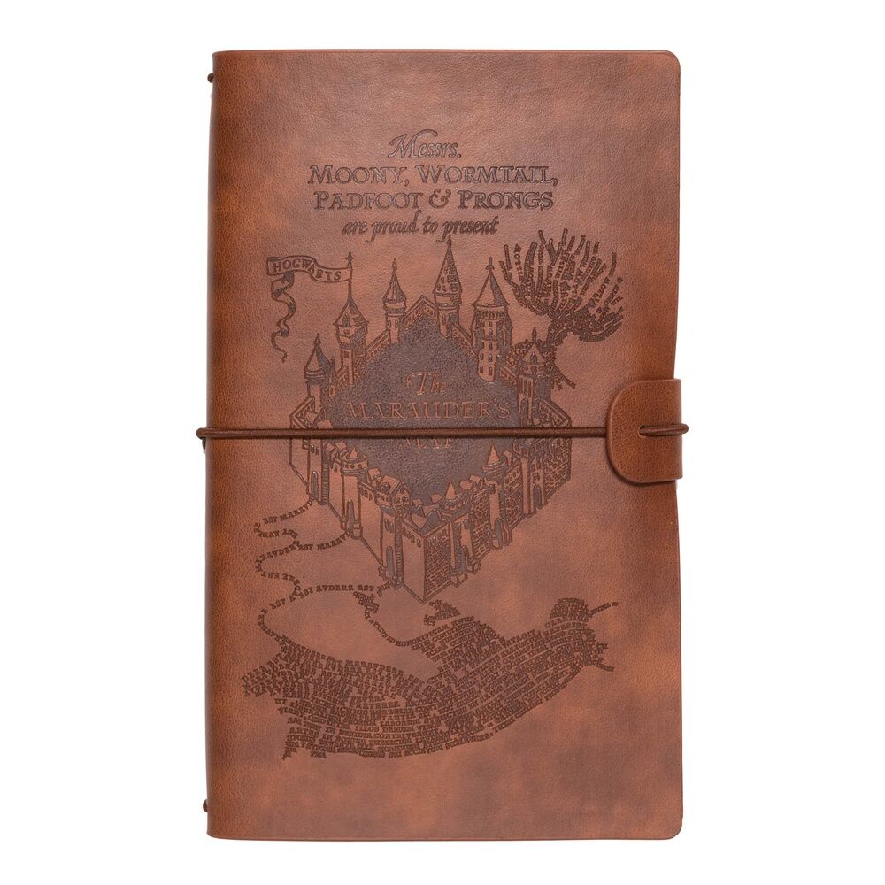 Imagen 1 - Cuaderno De Viaje Mapa Merodeador Harry Potter