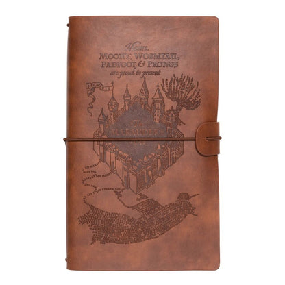 Imagen 1 - Cuaderno De Viaje Mapa Merodeador Harry Potter