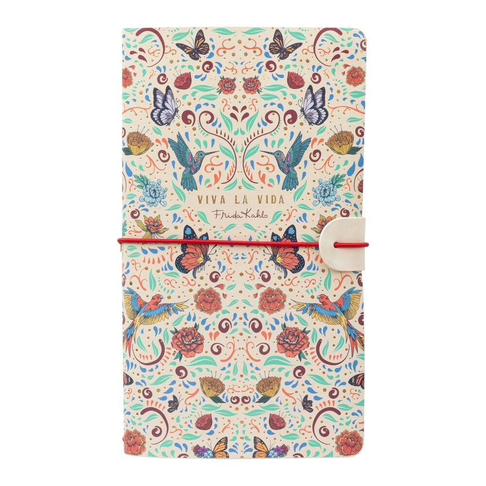 Imagen de Cuaderno De Viaje Frida Kahlo parte de nuestra colección en Espadas y más, sitio oficial.