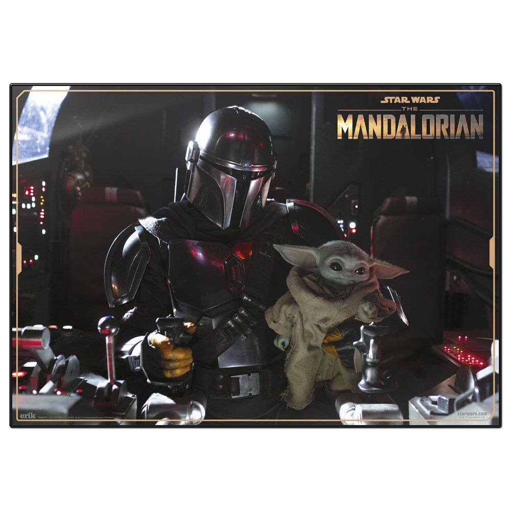 Imagen 1 - Vade Tapete Escritorio Mandalorian Star Wars