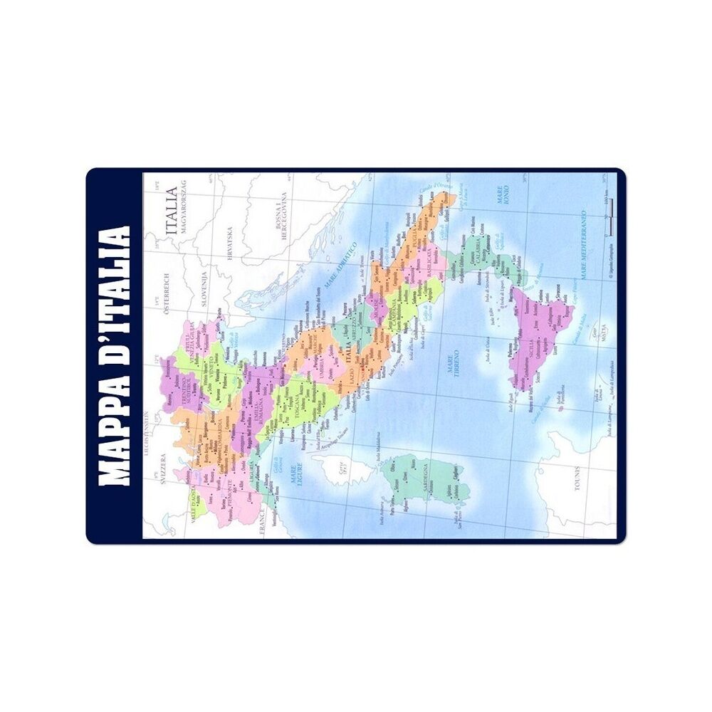 Imagen 1 - Vade Tapete Escritorio Mapa Italia Italiano