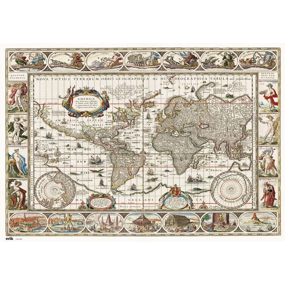 Imagen de Vade Tapete Escritorio Mapa Del Mundo Antiguo parte de nuestra colección en Espadas y más, sitio oficial.