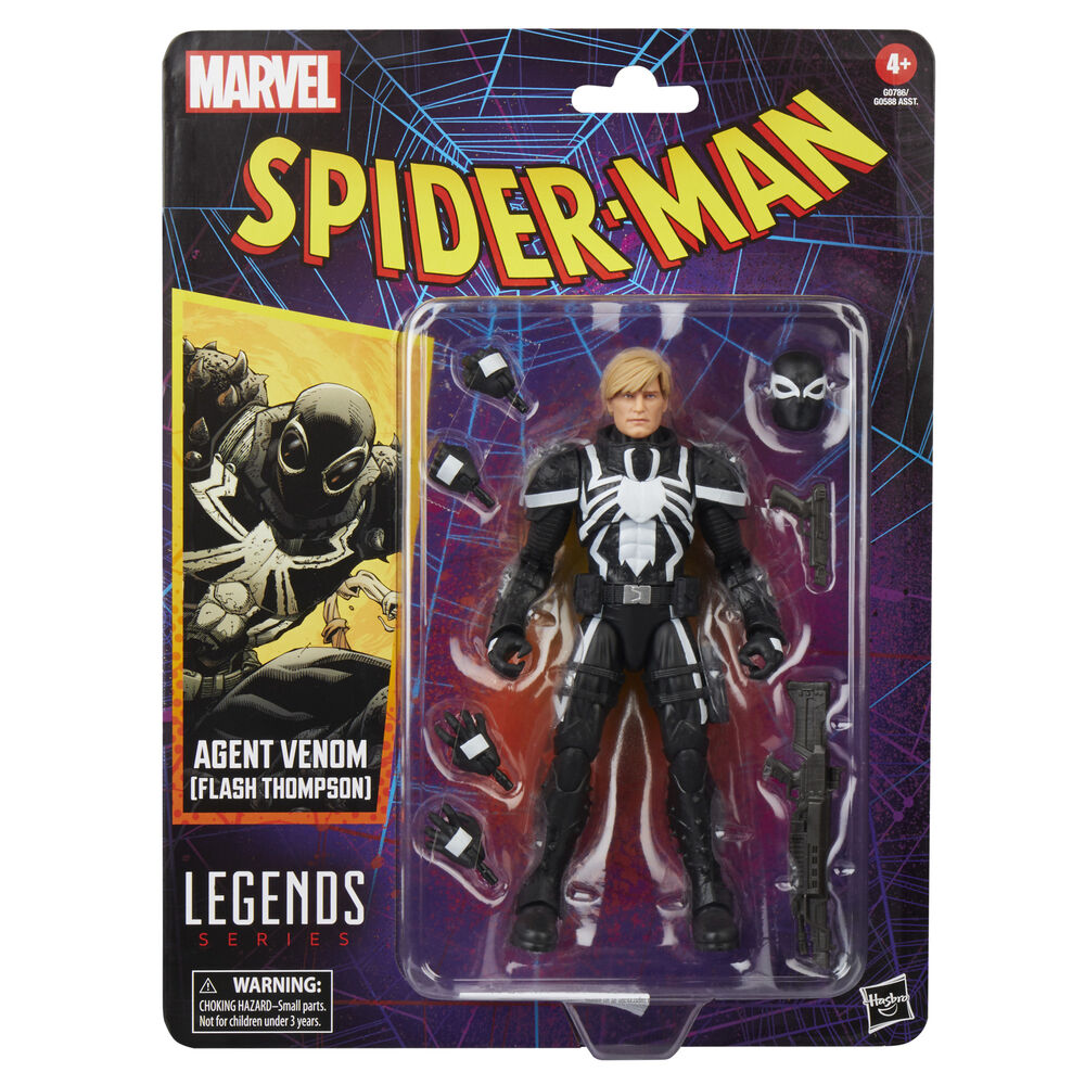 Imagen 3 - Figura Agent Venom Flash Thompson Spider-man Marvel 15Cm