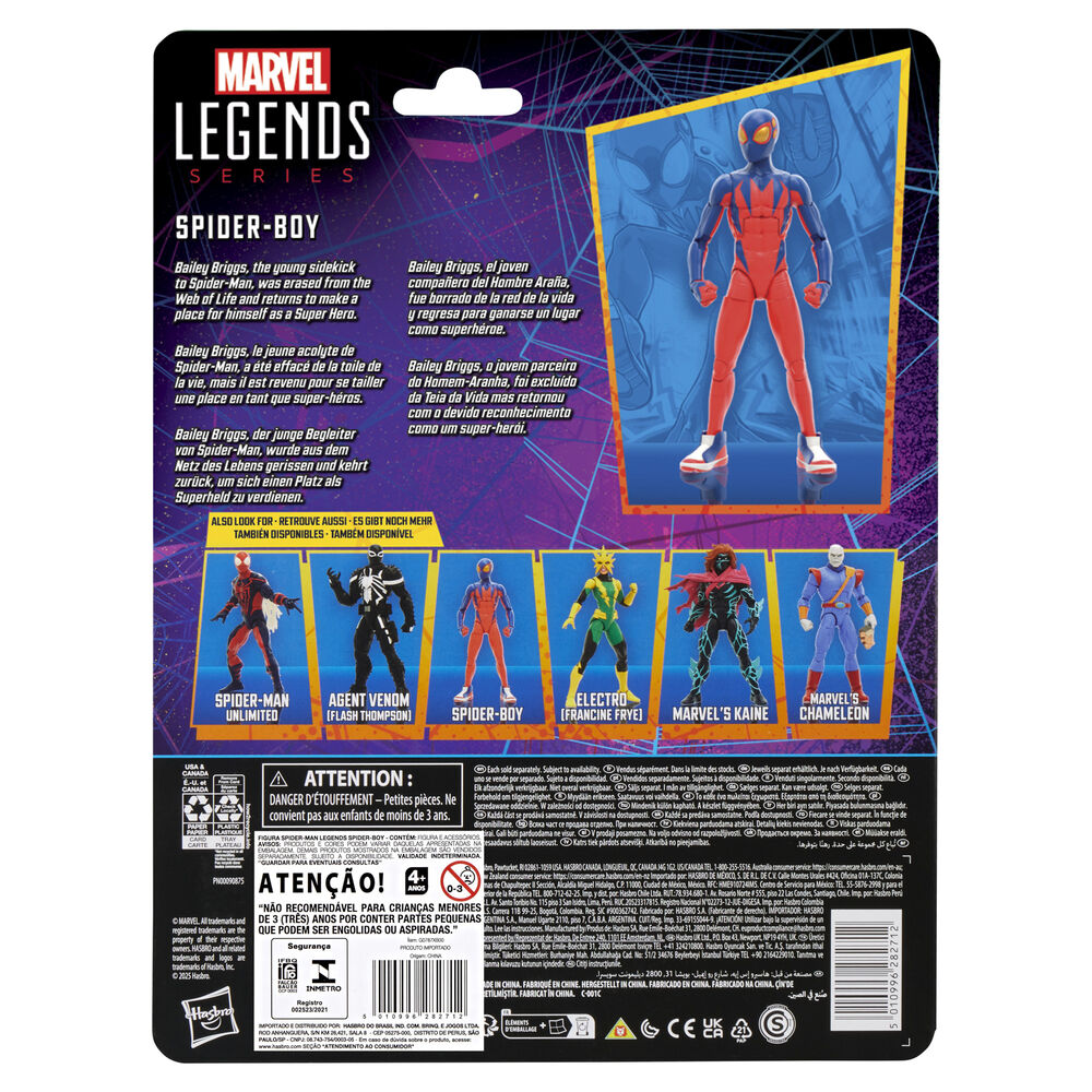 Imagen 9 - Figura Spider-boy Spider-man Marvel 15Cm