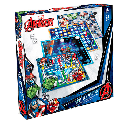 Imagen 1 - Set 4 Juegos De Mesa Los Vengadores Avengers Marvel