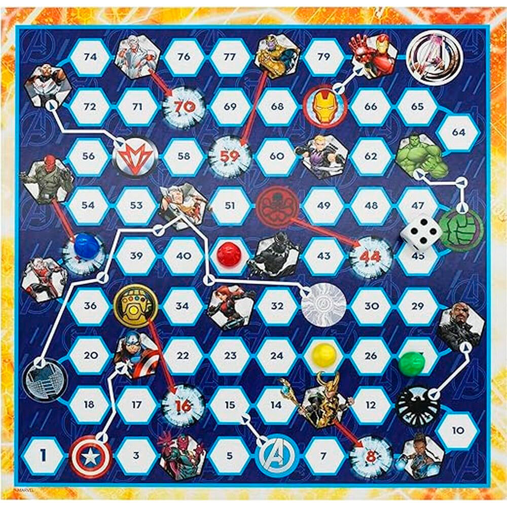 Imagen 4 - Set 4 Juegos De Mesa Los Vengadores Avengers Marvel