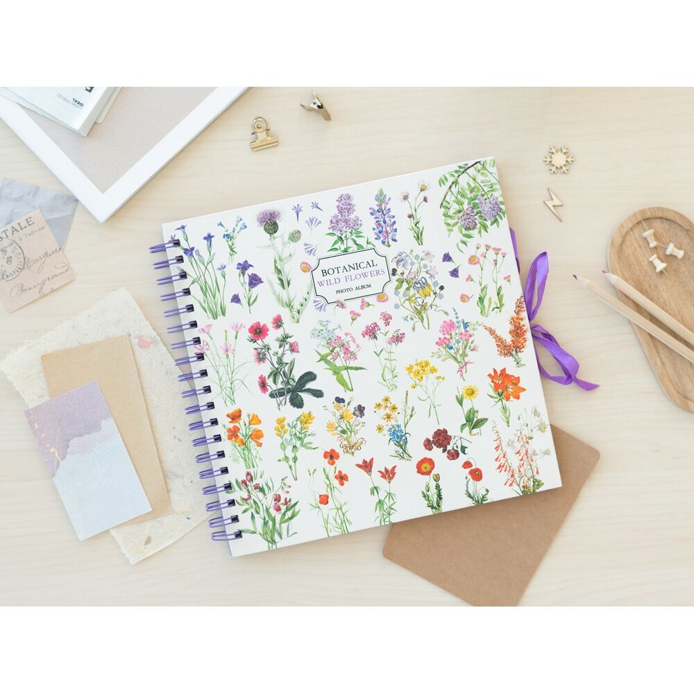 Imagen 5 - Album De Fotos Scrapbook Flores Silvestres