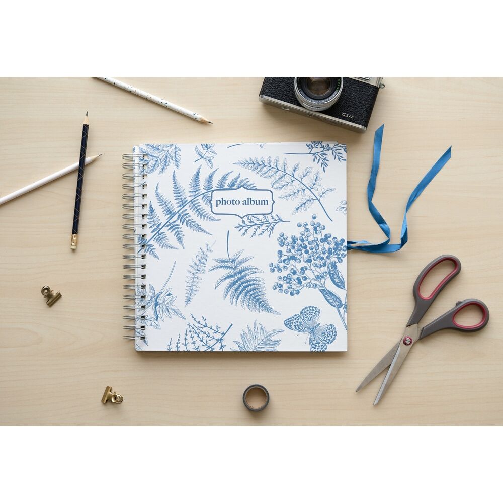 Imagen 7 - Album De Fotos Scrapbook Naturaleza Azul