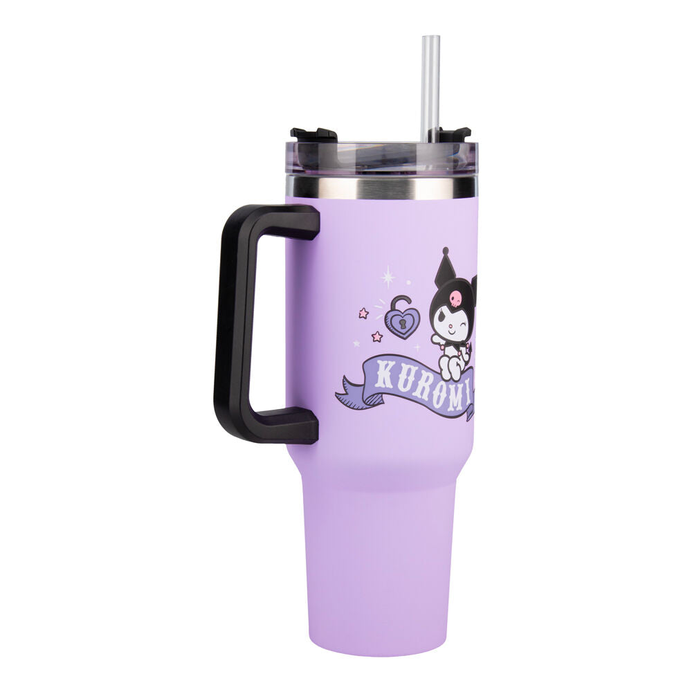 Imagen 2 - Vaso Viaje Kuromi Hello Kitty 1200Ml