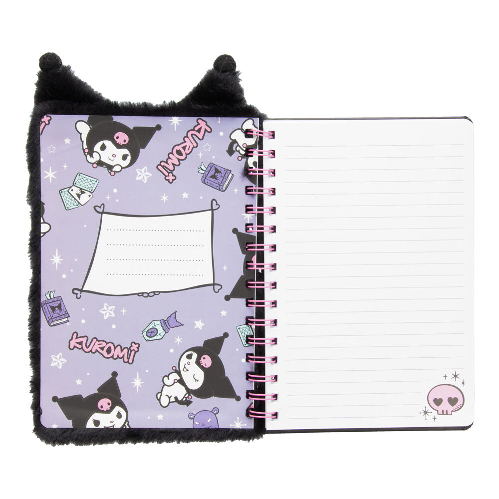 Imagen 4 - Cuaderno A5 Fluffy Kuromi Hello Kitty