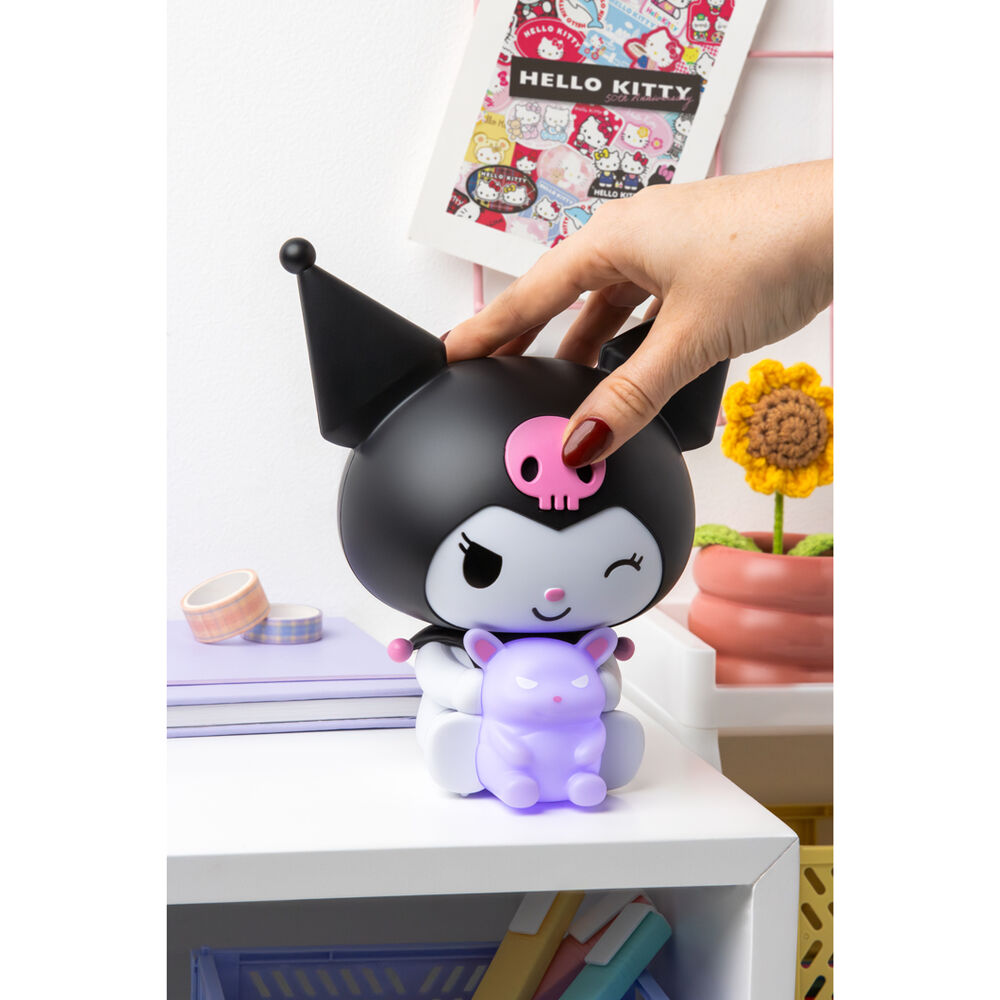 Imagen 6 - Lampara Kuromi Hello Kitty 16Cm