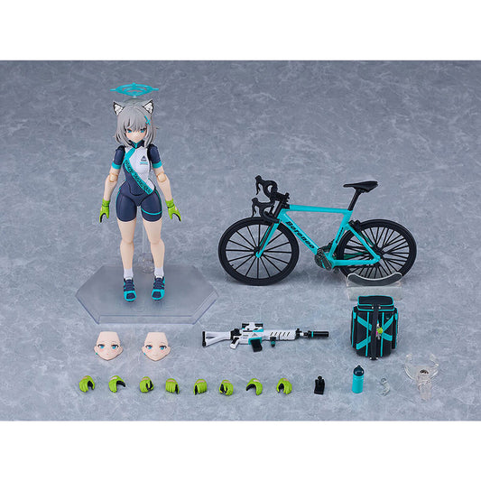 Imagen 2 de Figura Shiroko Sunaookami Cycling Blue Archive Figma 14,5Cm 2