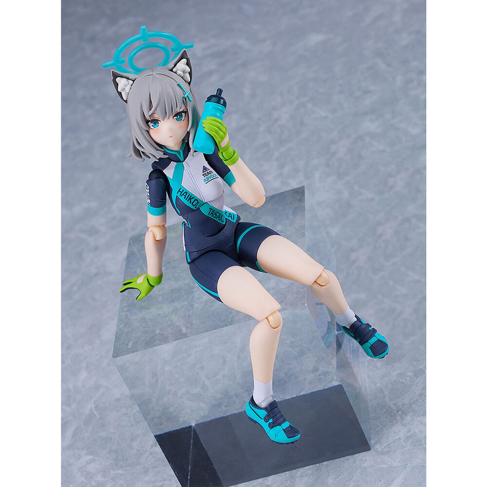 Imagen 3 de Figura Shiroko Sunaookami Cycling Blue Archive Figma 14,5Cm