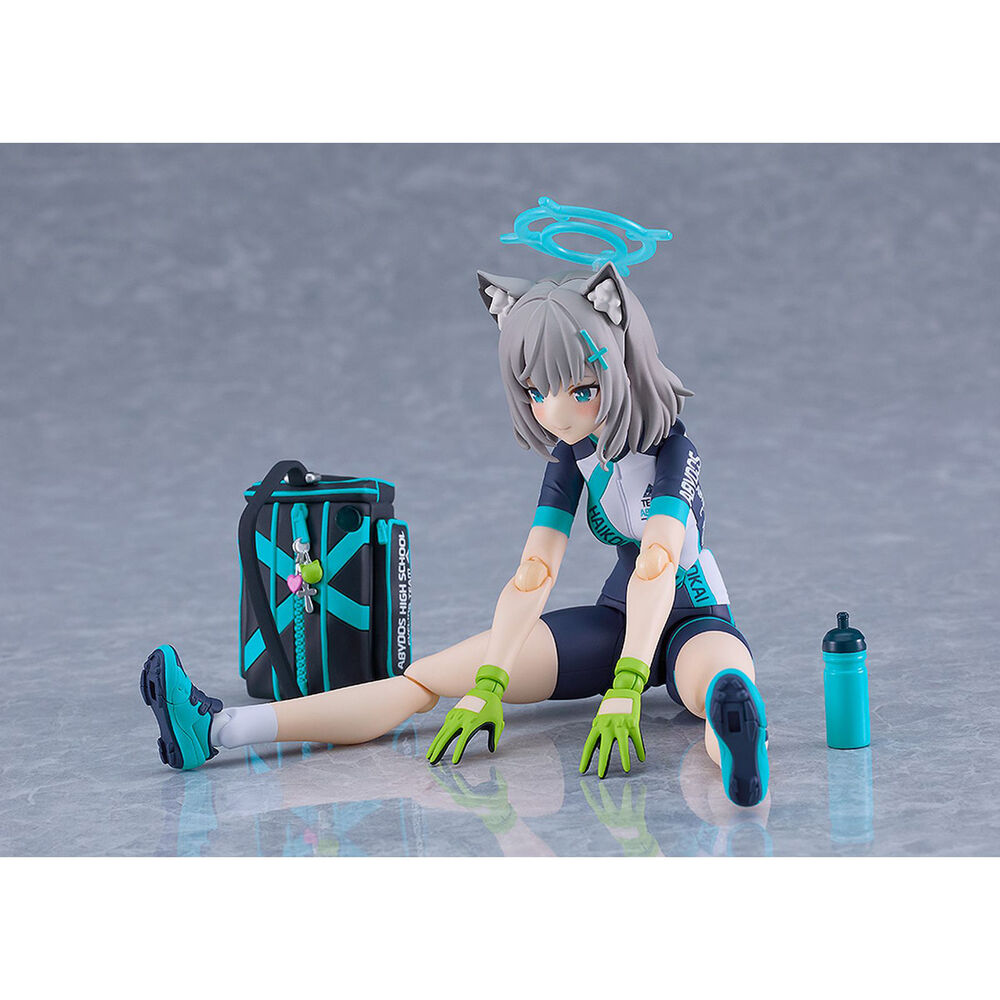 Imagen 4 de Figura Shiroko Sunaookami Cycling Blue Archive Figma 14,5Cm