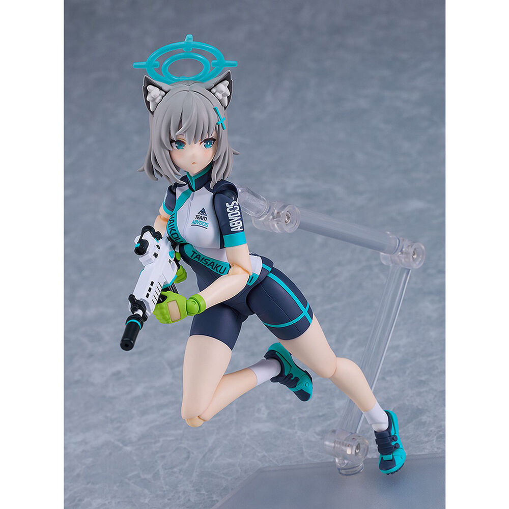 Imagen 6 de Figura Shiroko Sunaookami Cycling Blue Archive Figma 14,5Cm