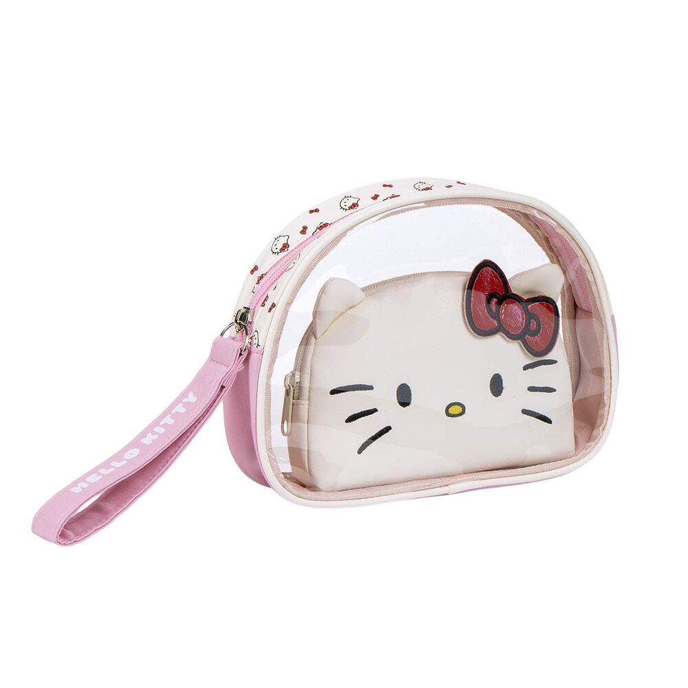 Imagen 1 de Set 2 Neceseres Aseo Viaje Hello Kitty