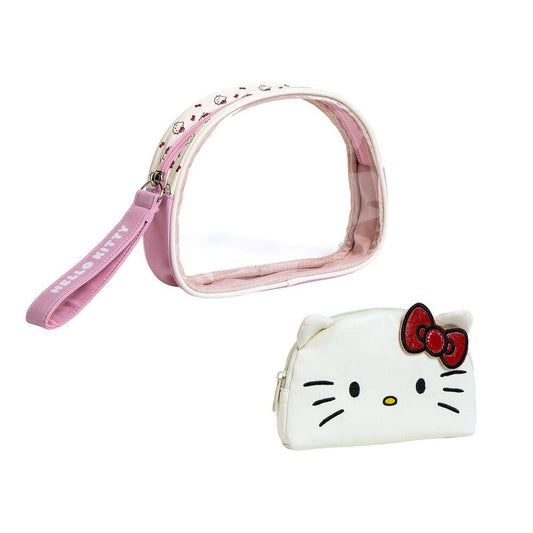 Imagen 2 de Set 2 Neceseres Aseo Viaje Hello Kitty