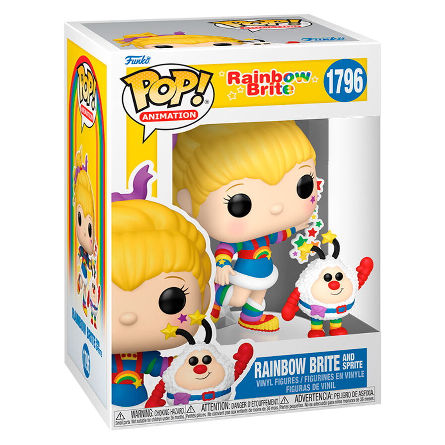 Imagen 1 de Figura Pop La Tierra Del Arcoiris Rainbow Brite And Sprite