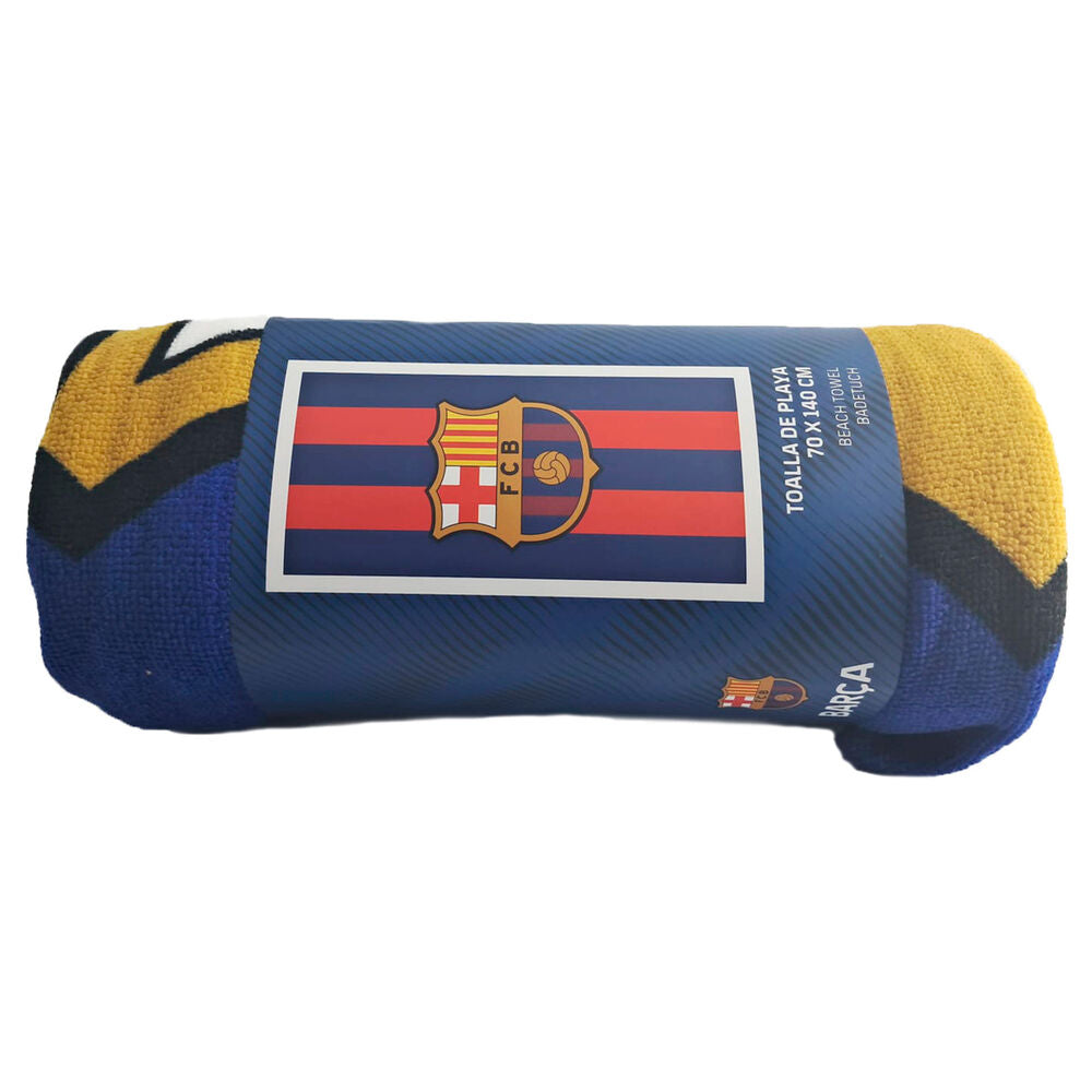 Imagen 4 de Toalla Fc Barcelona Microfibra