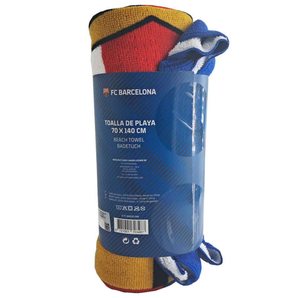 Imagen 5 de Toalla Fc Barcelona Microfibra