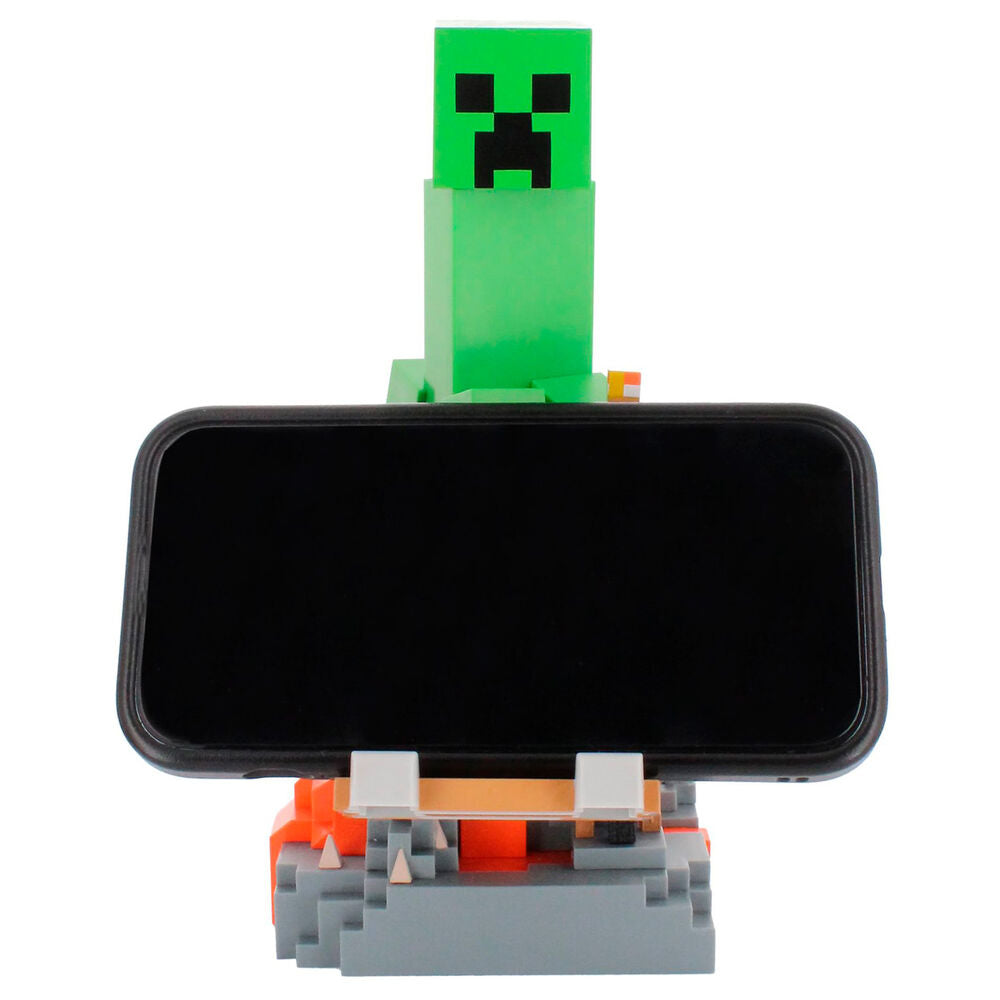 Imagen 5 de Cable Guy Soporte Sujecion Creeper Minecraft 20Cm