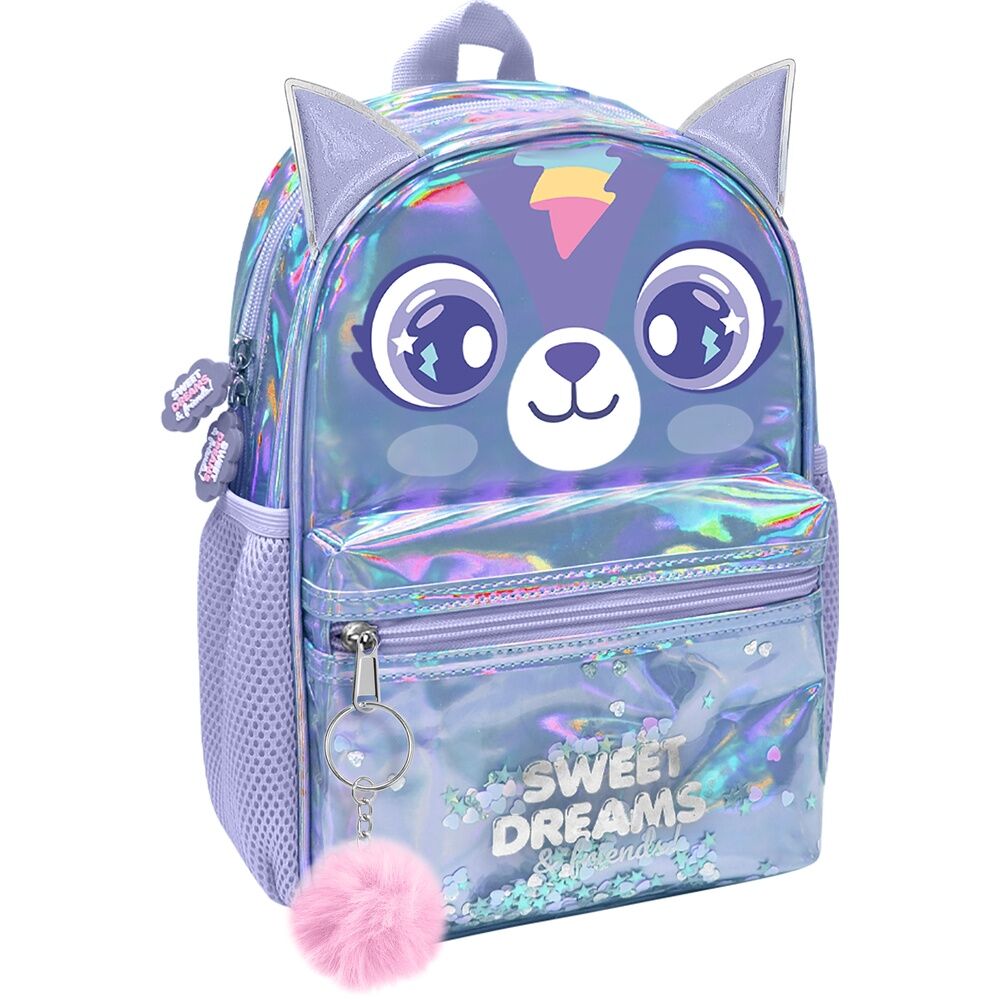 Imagen 1 de Mochila Plateada Sweet Dreams 29Cm