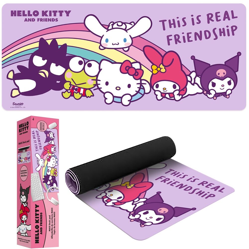 Imagen 1 de Alfombrilla Gaming Hello Kitty And Friends