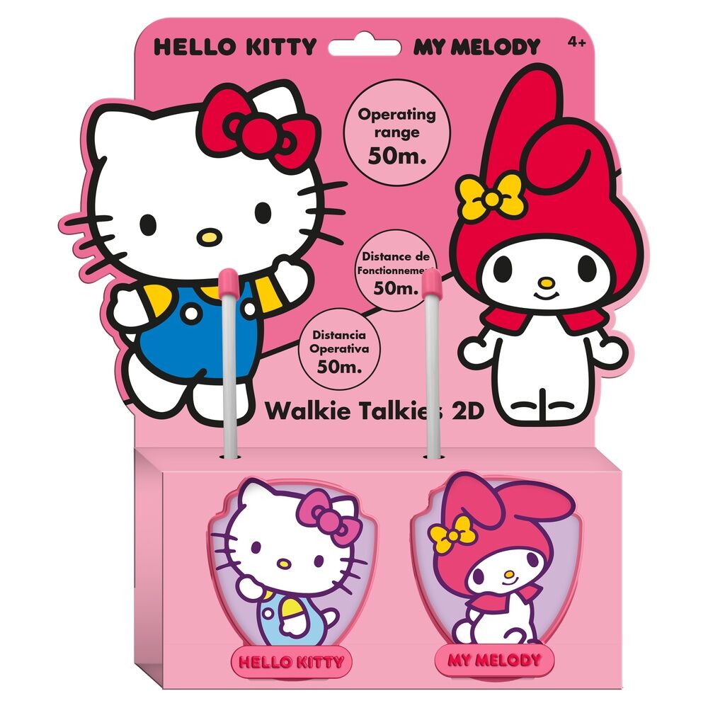 Imagen de Walkie Talkie Hello Kitty And Friends parte de nuestra colección en Espadas y más, sitio oficial.