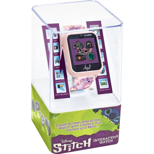 Imagen de Reloj Inteligente Angel Stitch Disney parte de nuestra colección en Espadas y más, sitio oficial.