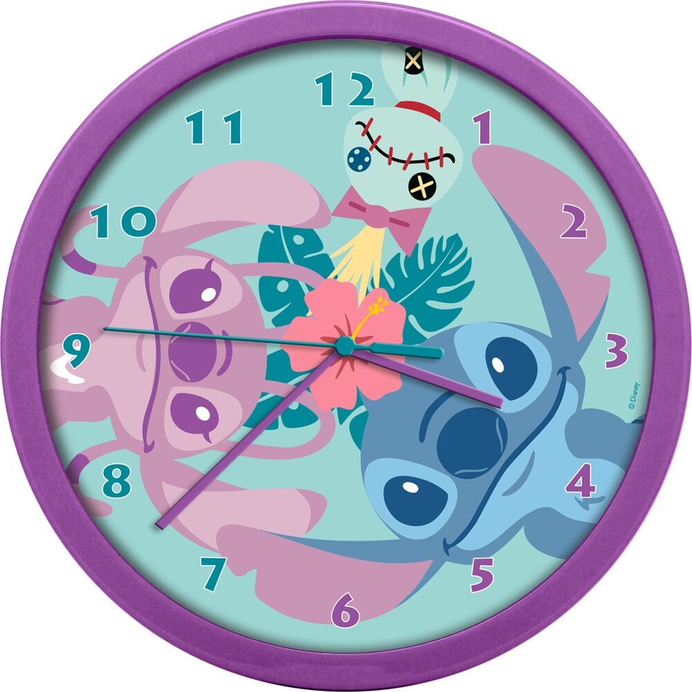 Imagen de Reloj Pared Stitch Disney 2 parte de nuestra colección en Espadas y más, sitio oficial.