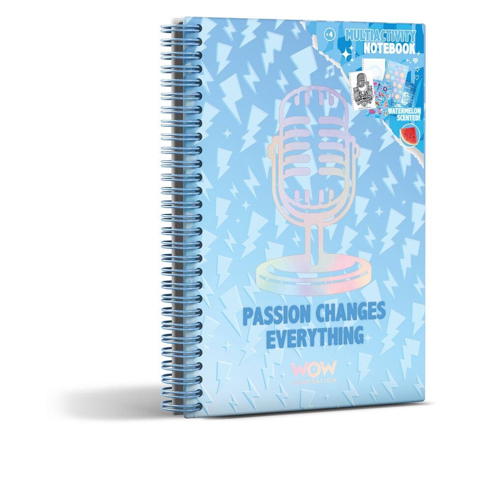 Imagen 1 de Cuaderno A5 Cantante Emma Wow Generation