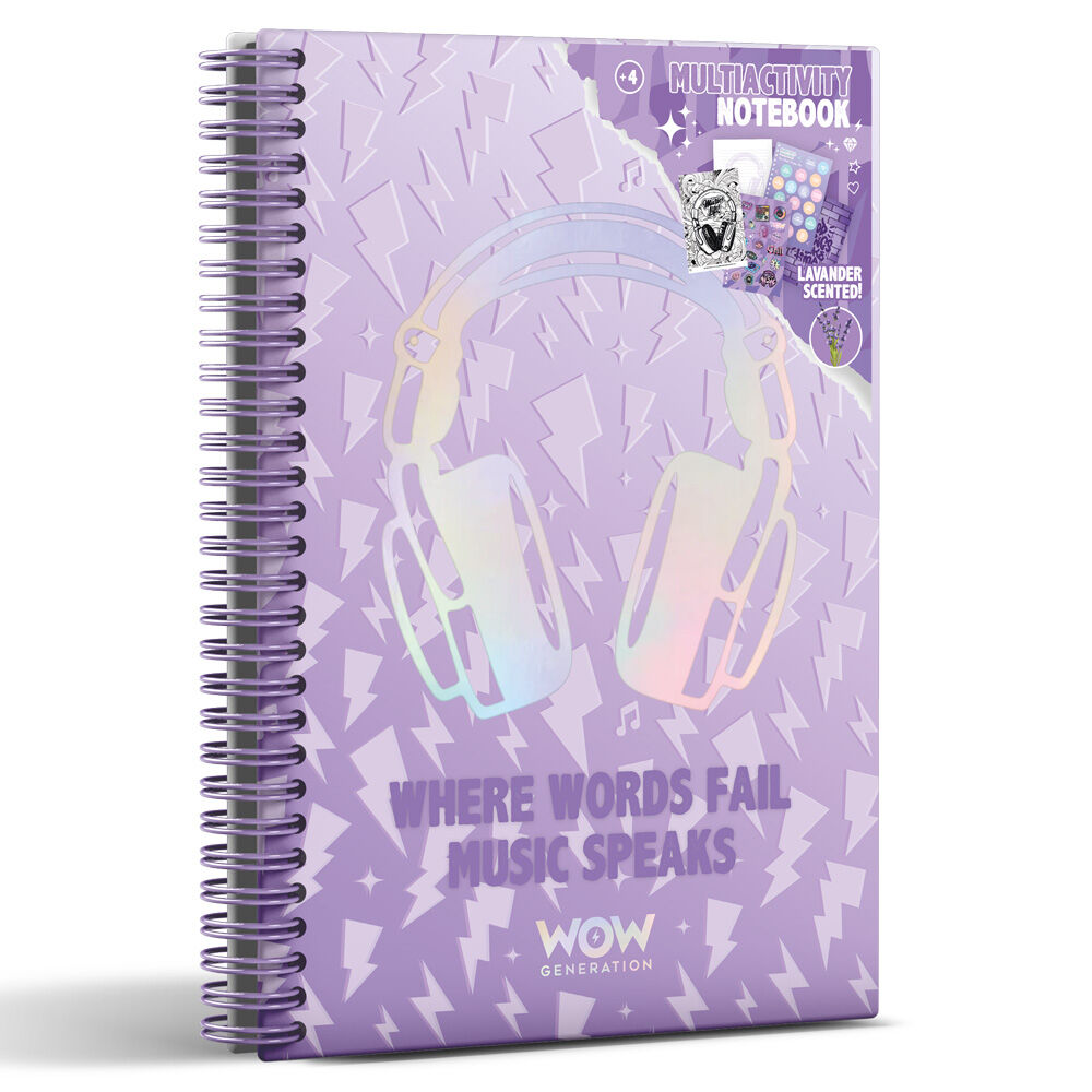 Imagen de Cuaderno A5 Dj Alana Wow Generation parte de nuestra colección en Espadas y más, sitio oficial.