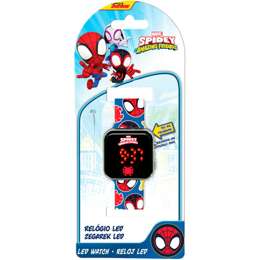 Imagen 1 de Reloj Led Spidey The Amazing Friends Marvel