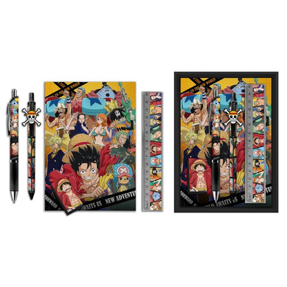 Imagen de Estuche Papeleria One Piece 5Pzs parte de nuestra colección en Espadas y más, sitio oficial.