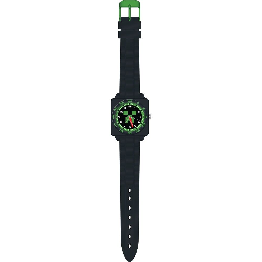 Imagen de Reloj Analogico Minecraft parte de nuestra colección en Espadas y más, sitio oficial.