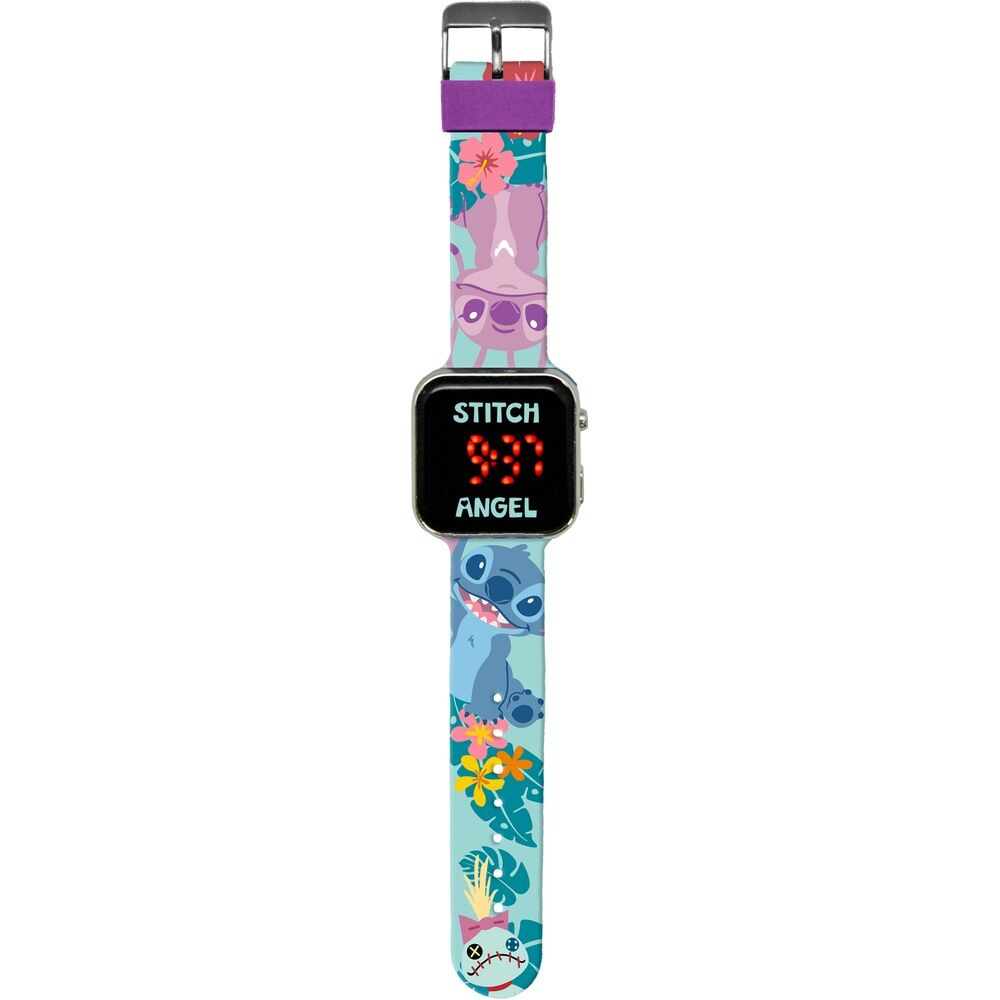 Imagen de Reloj Led Stitch Disney 4 parte de nuestra colección en Espadas y más, sitio oficial.