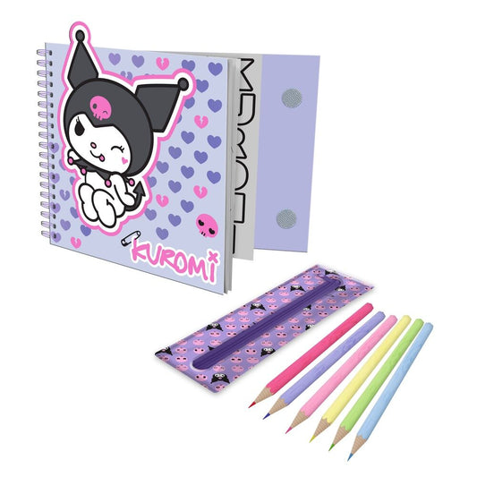 Imagen de Set Colorear Kuromi Hello Kitty parte de nuestra colección en Espadas y más, sitio oficial.