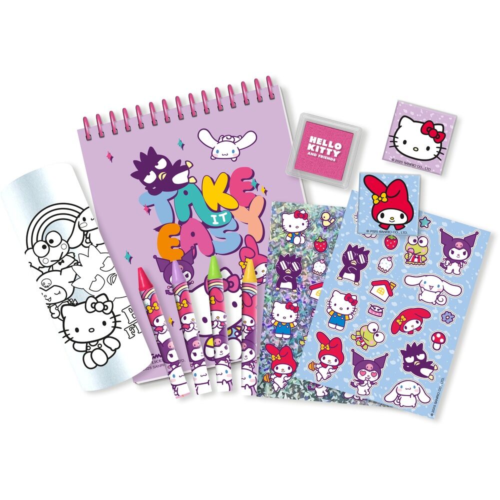 Imagen 2 de Maletin 3D Papeleria Hello Kitty And Friends