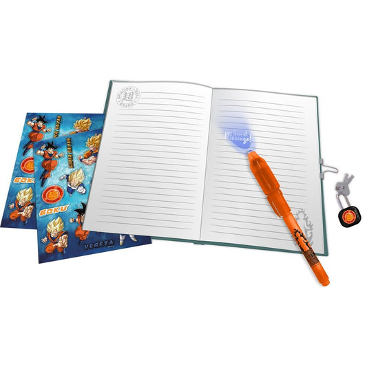 Imagen de Diario + Boligrafo Magico Dragon Ball Super parte de nuestra colección en Espadas y más, sitio oficial.