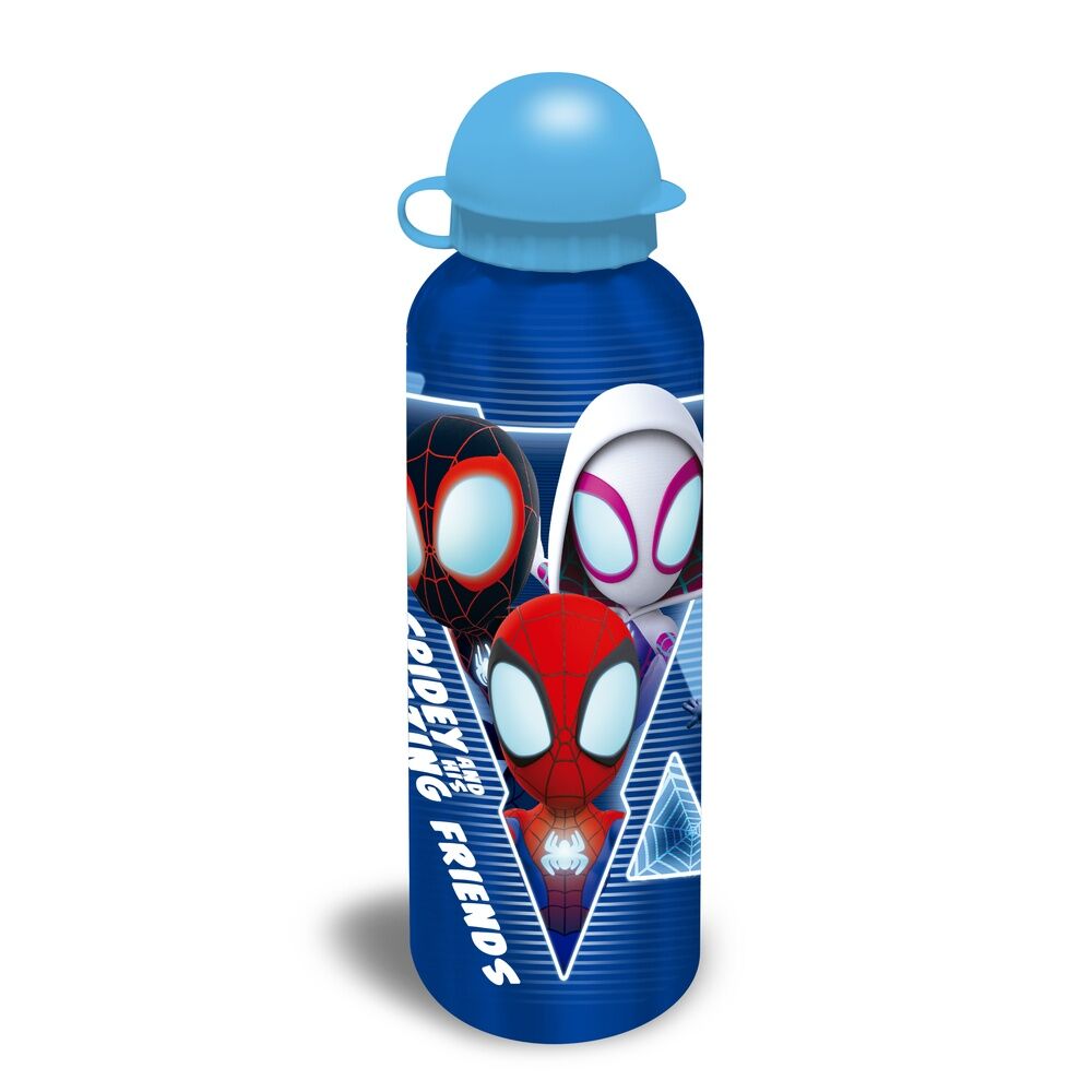 Imagen 2 de Cantimplora Aluminio + Sandwichera Spidey The Amazing Friends Marvel 500Ml