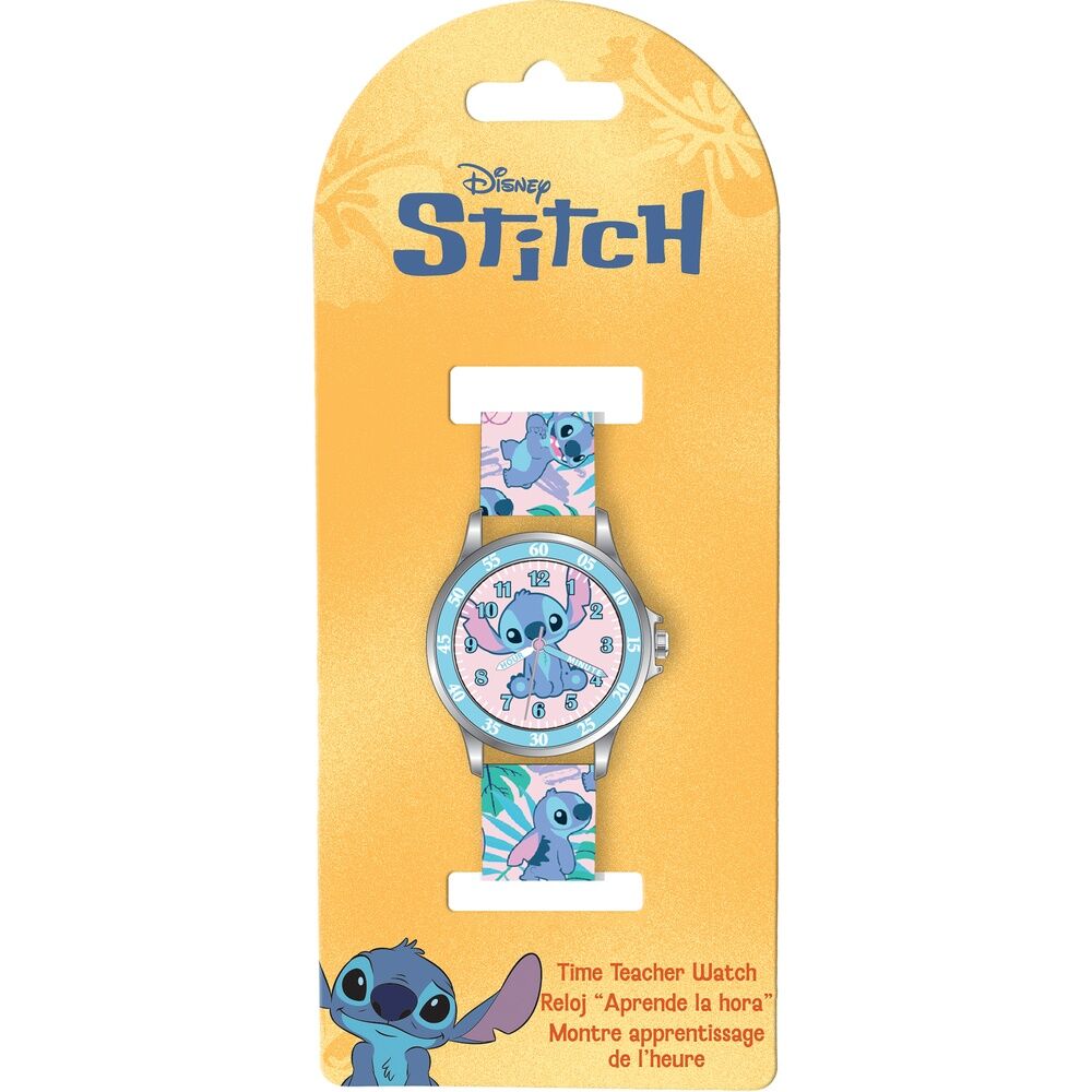 Imagen de Reloj Analogico Stitch Disney parte de nuestra colección en Espadas y más, sitio oficial.