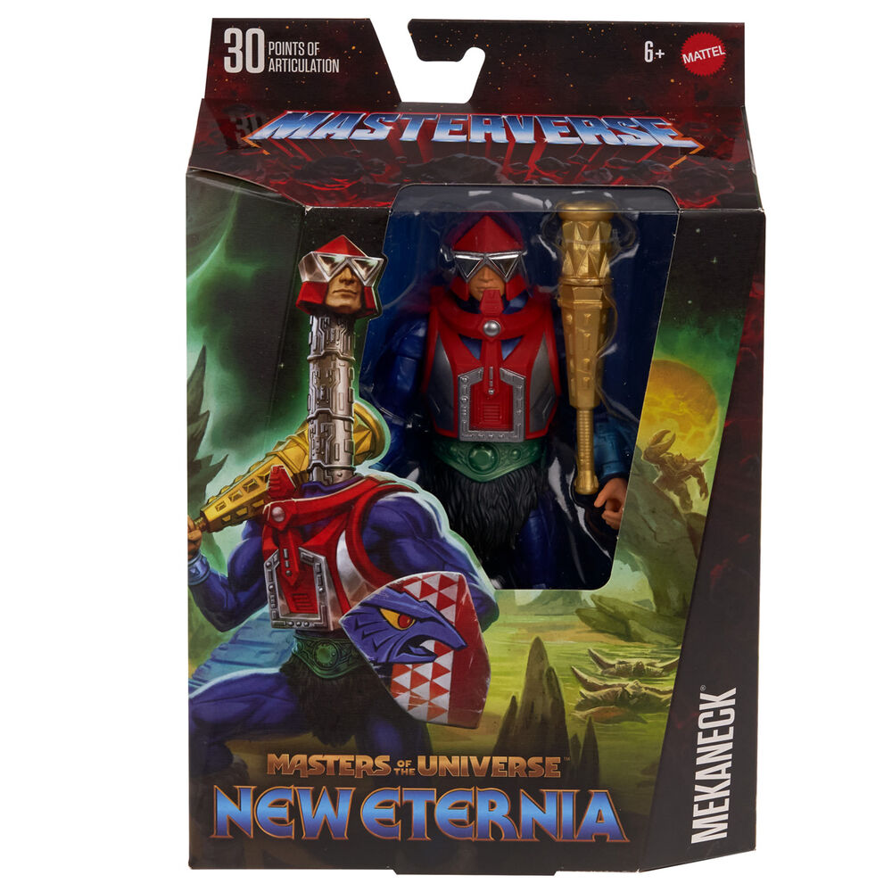 Imagen 2 de Figura Mekaneck New Eternia Masters Of The Universe 17Cm