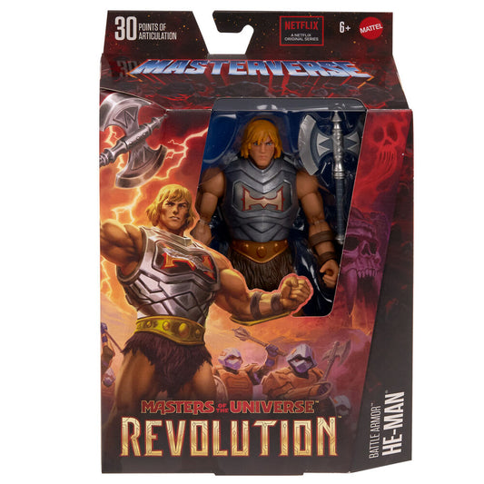 Imagen 2 de Figura He-Man Revolution Masters Of The Universe 17Cm