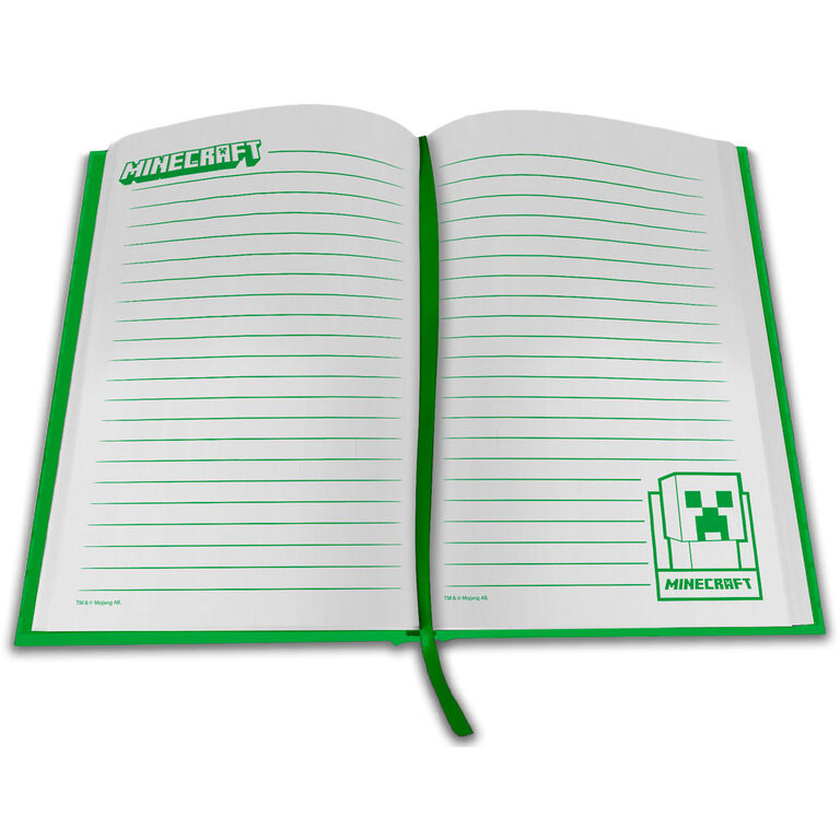 Imagen 2 de Cuaderno Con Reloj Led Minecraft