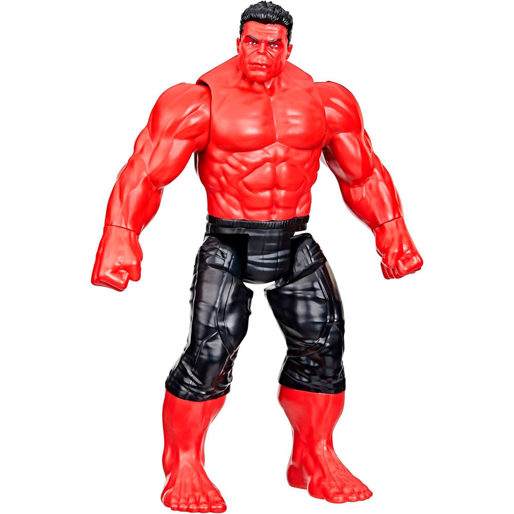 Imagen 3 de Figura Red Hulk Titan Hero Brave New World Capitan America  Vengadores Avengers Marvel 30Cm