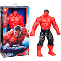 Imagen 1 de Figura Red Hulk Titan Hero Brave New World Capitan America  Vengadores Avengers Marvel 30Cm